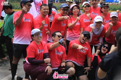 Race photo from Smartfren Run 2025 Vibes
