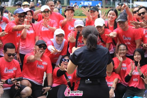 Race photo from Smartfren Run 2025 Vibes