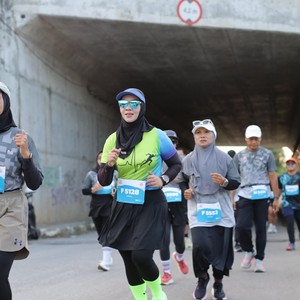 Race photo from KEDIRI HALF MARATHON 2026