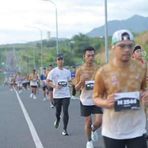 Race photo from KEDIRI HALF MARATHON 2026