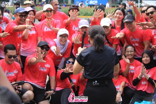 Race photo from Smartfren Run 2025 Vibes