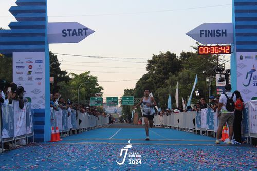 Race photo from Jabar Run 10K 2024