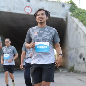 Race photo from KEDIRI HALF MARATHON 2026