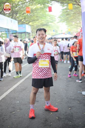 Race photo from Kediri Half Marathon 2024