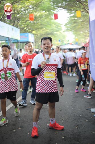 Race photo from Kediri Half Marathon 2024