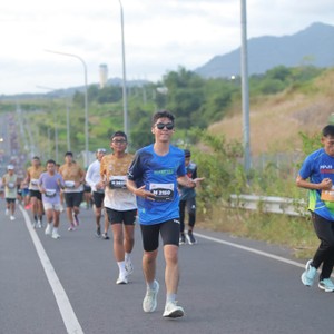 Race photo from KEDIRI HALF MARATHON 2026