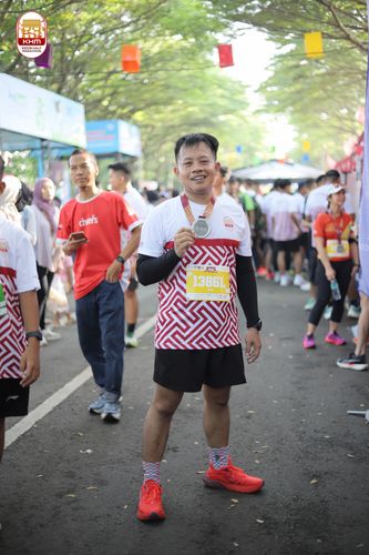 Race photo from Kediri Half Marathon 2024