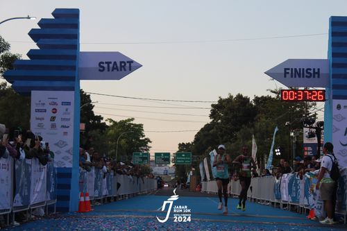 Race photo from Jabar Run 10K 2024