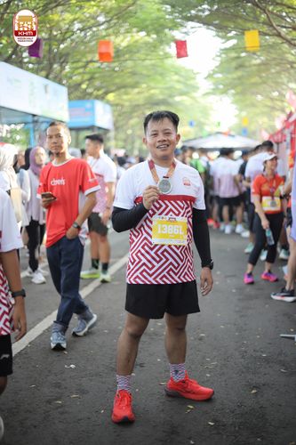 Race photo from Kediri Half Marathon 2024