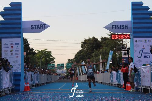 Race photo from Jabar Run 10K 2024