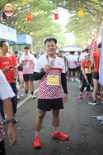 Race photo from Kediri Half Marathon 2024