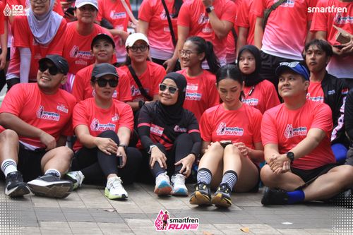 Race photo from Smartfren Run 2025 Vibes