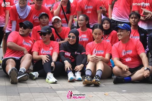 Race photo from Smartfren Run 2025 Vibes