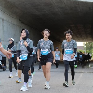 Race photo from KEDIRI HALF MARATHON 2026