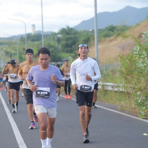 Race photo from KEDIRI HALF MARATHON 2026