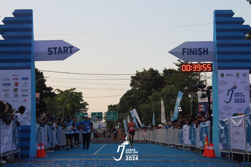 Race photo from Jabar Run 10K 2024