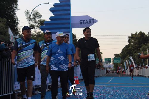 Race photo from Jabar Run 10K 2024