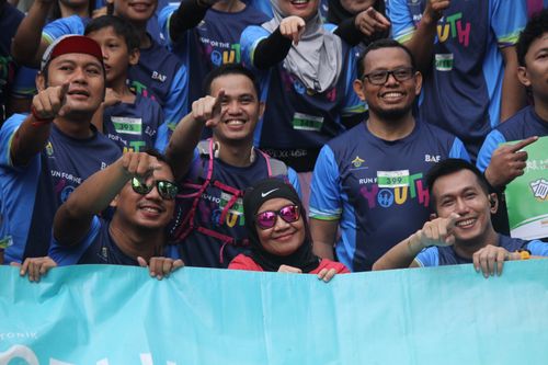 Race photo from Road to BAF Lions Run 2024