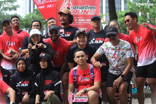 Race photo from Smartfren Run 2025 Vibes