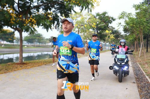 Race photo from ISOPlus Run 2024 Jakarta