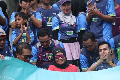 Race photo from Road to BAF Lions Run 2024