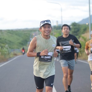 Race photo from KEDIRI HALF MARATHON 2026