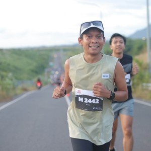 Race photo from KEDIRI HALF MARATHON 2026