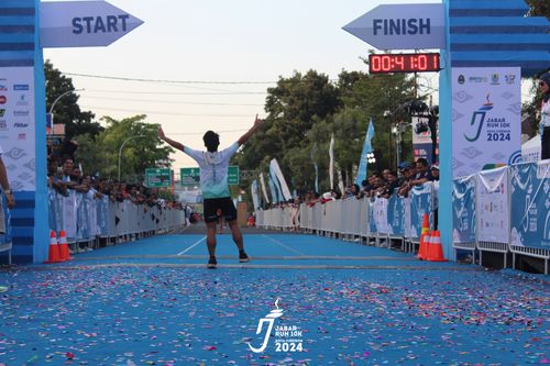 Race photo from Jabar Run 10K 2024