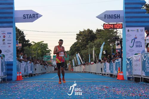 Race photo from Jabar Run 10K 2024