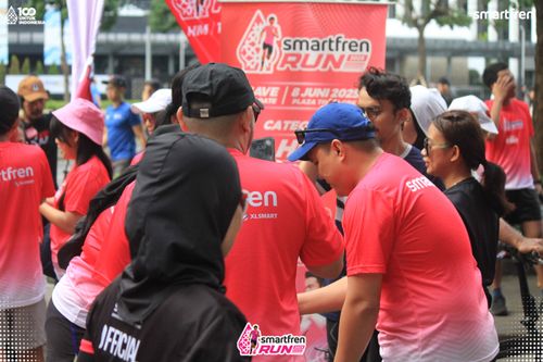 Race photo from Smartfren Run 2025 Vibes