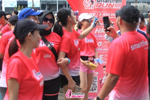 Race photo from Smartfren Run 2025 Vibes