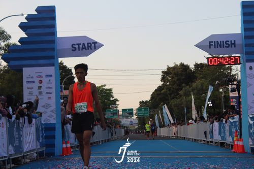Race photo from Jabar Run 10K 2024