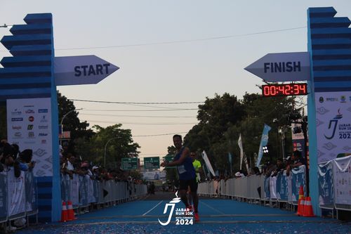 Race photo from Jabar Run 10K 2024
