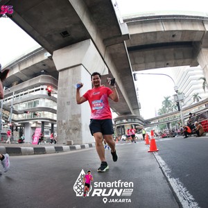 Race photo from SMARTFREN RUN 2026