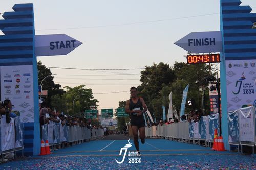 Race photo from Jabar Run 10K 2024