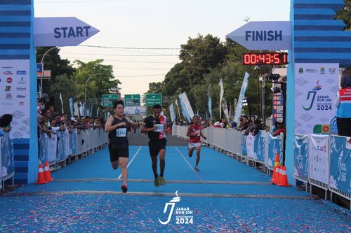 Race photo from Jabar Run 10K 2024