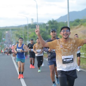 Race photo from KEDIRI HALF MARATHON 2026