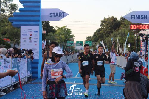 Race photo from Jabar Run 10K 2024