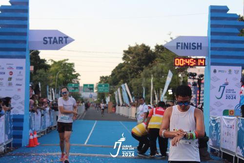 Race photo from Jabar Run 10K 2024