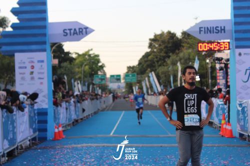 Race photo from Jabar Run 10K 2024