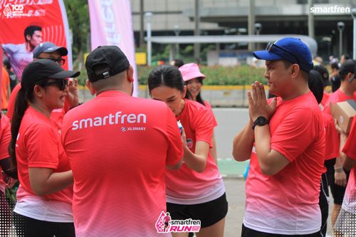 Race photo from Smartfren Run 2025 Vibes