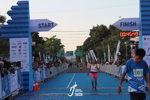 Race photo from Jabar Run 10K 2024