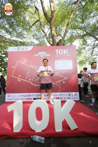 Race photo from Kediri Half Marathon 2024