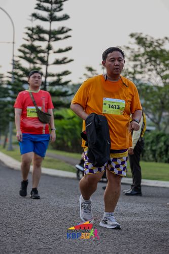 Race photo from CISANGKAN KBP CITY RUN 2025