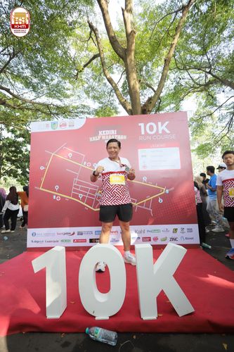 Race photo from Kediri Half Marathon 2024