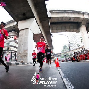 Race photo from SMARTFREN RUN 2026