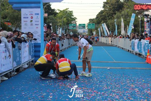 Race photo from Jabar Run 10K 2024