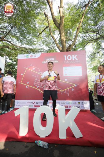 Race photo from Kediri Half Marathon 2024