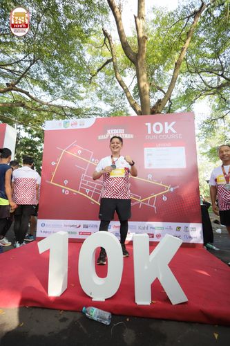 Race photo from Kediri Half Marathon 2024