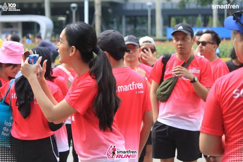 Race photo from Smartfren Run 2025 Vibes
